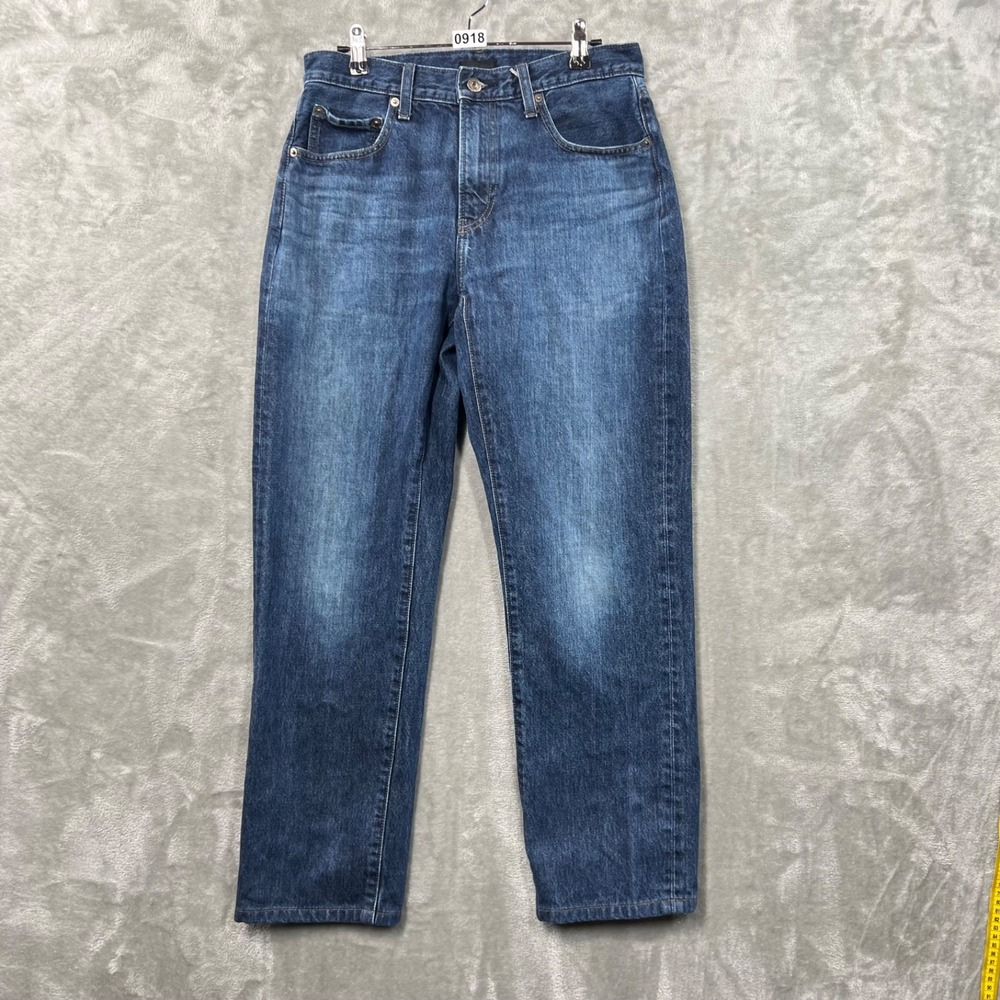 Uniqlo Jeans Men's 30x29** Slim‎ Straight Mid Rise Kaihara Denim 100% Cotton